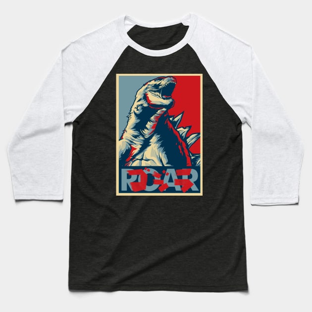 ROAR Baseball T-Shirt by juanotron